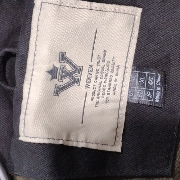 Wenven black canvas lightweight cotton lined jacket. Mint condition. XL - Picture 2 of 12